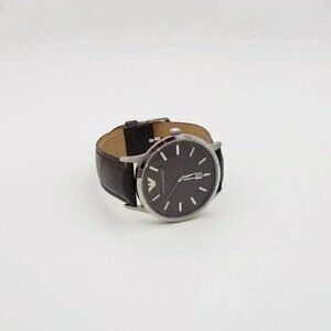 Emporio Armani Men's Leather Watch